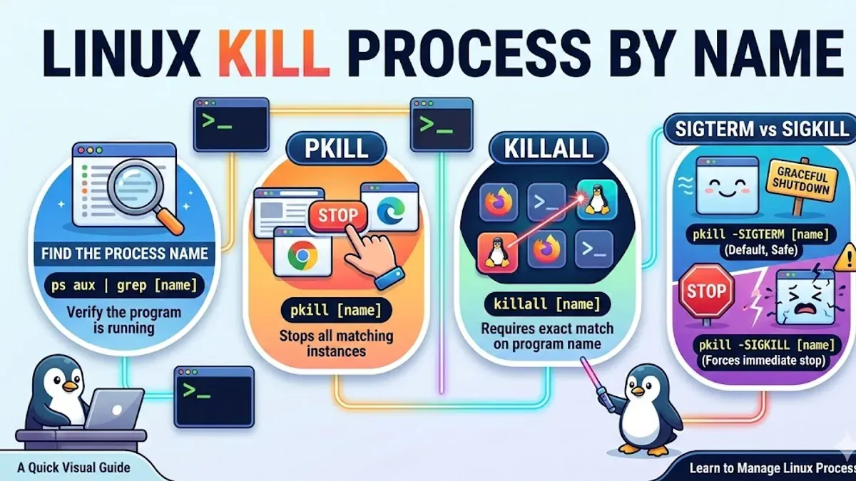 How to kill a process by name directly with pkill and killall – how to kill a process by name in Mac Terminal