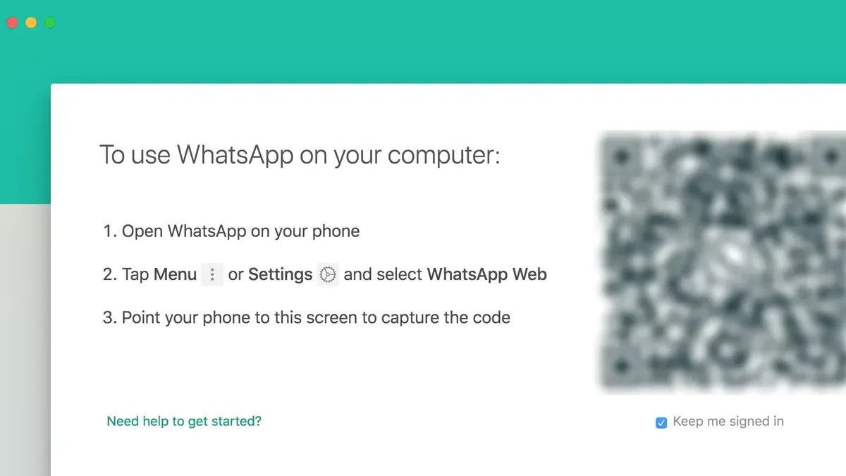 Use Your Phone to Scan the QR Code and Initiate Linking – how to link WhatsApp to Mac in WhatsApp Desktop on Mac