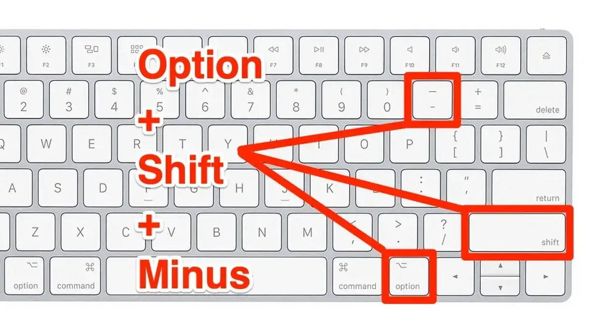 How to type an em dash on a Mac keyboard shortcut – Mac keyboard shortcut to type an em dash