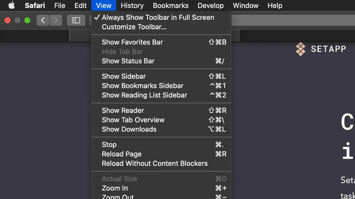 How to exit full screen mode using a keyboard shortcut – Mac keyboard shortcut to full screen an app
