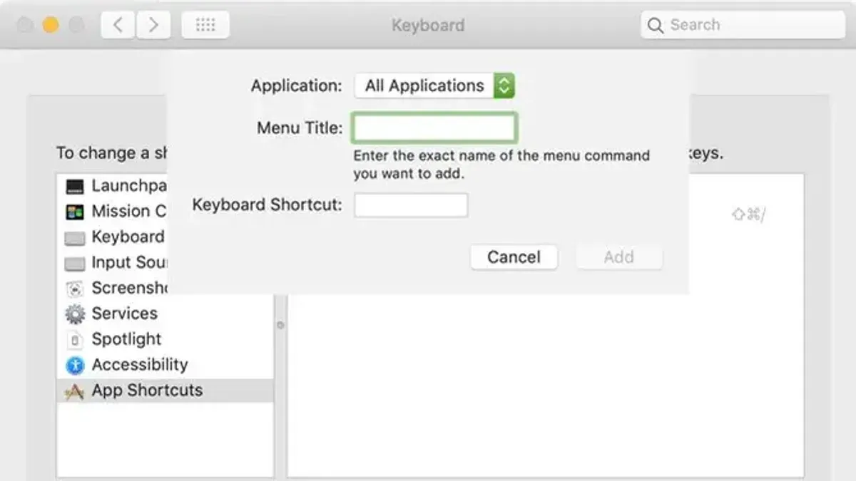 Customizing and Creating Your Own Home and End Shortcuts – Mac keyboard shortcut to use Home and End keys