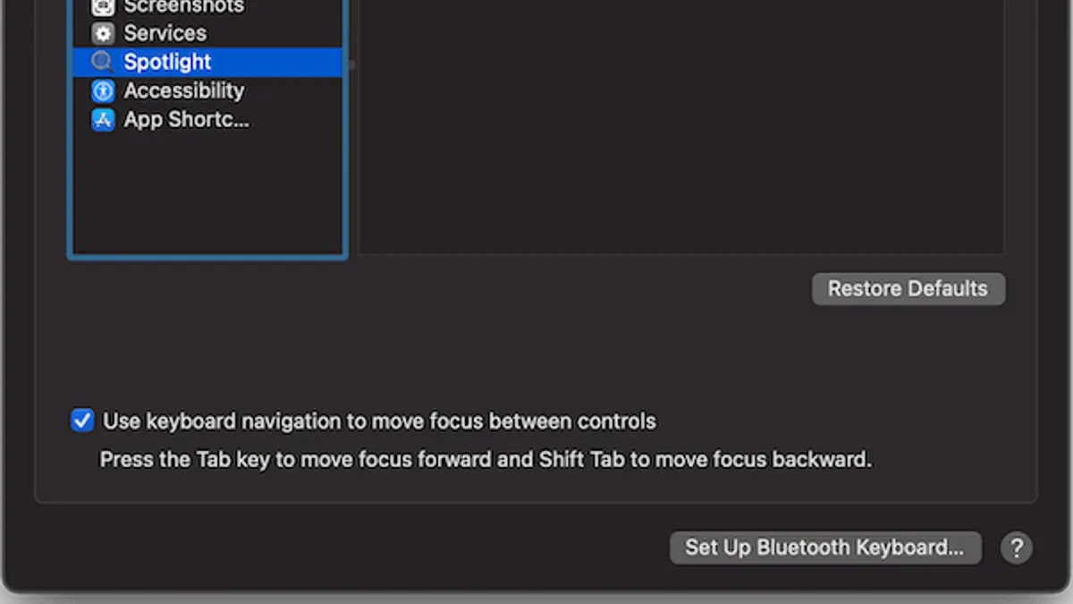 How to customize the Spotlight keyboard shortcut on Mac – Mac keyboard shortcut to open Spotlight