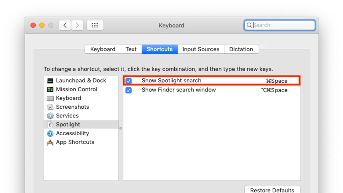 How to bring up Spotlight on Mac using keyboard alternatives – Mac keyboard shortcut to open Spotlight