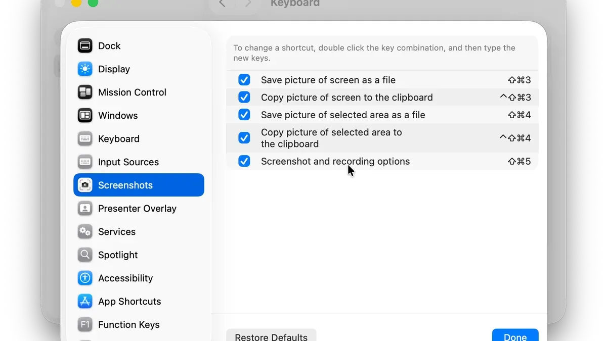 How to customize and enhance your screenshot experience – Mac keyboard shortcut to take a screenshot of a selected area