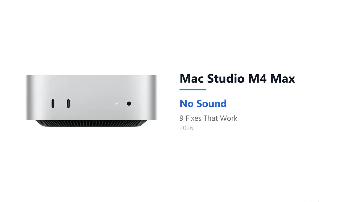 Quick Checks and Simple Fixes You Can Try Immediately – Mac Studio M4 Max external monitor not working