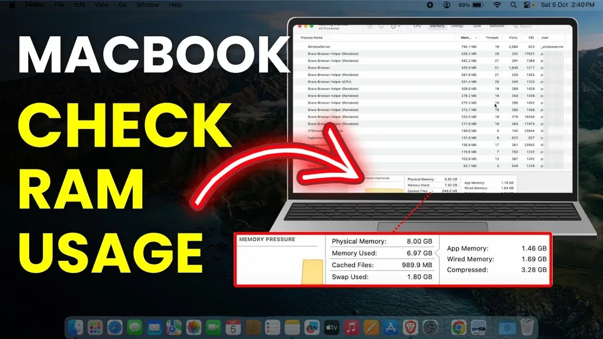 Describe how to check your MacBook Air M5 RAM and upgrade possibilities – MacBook Air 15 inch M5 maximum RAM