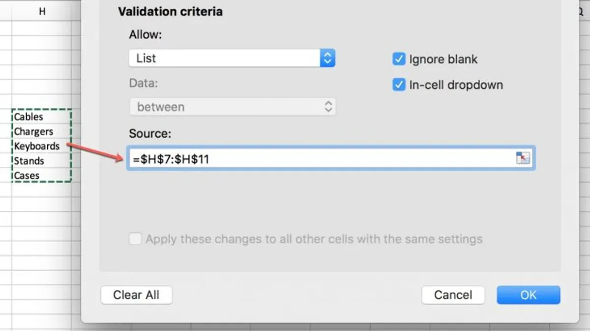 How to troubleshoot dropdown list issues in Excel on Mac – how to make a dropdown list in Excel on Mac