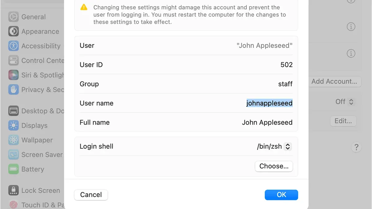 How to change Users and Groups on Mac – mac users and groups