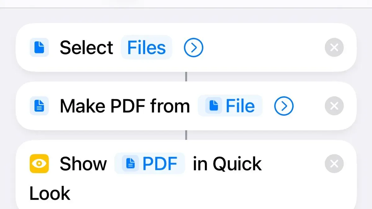 Customize Your Shortcut: Add Features to Fit Your Workflow – how to merge PDFs with a shortcut in Shortcuts app