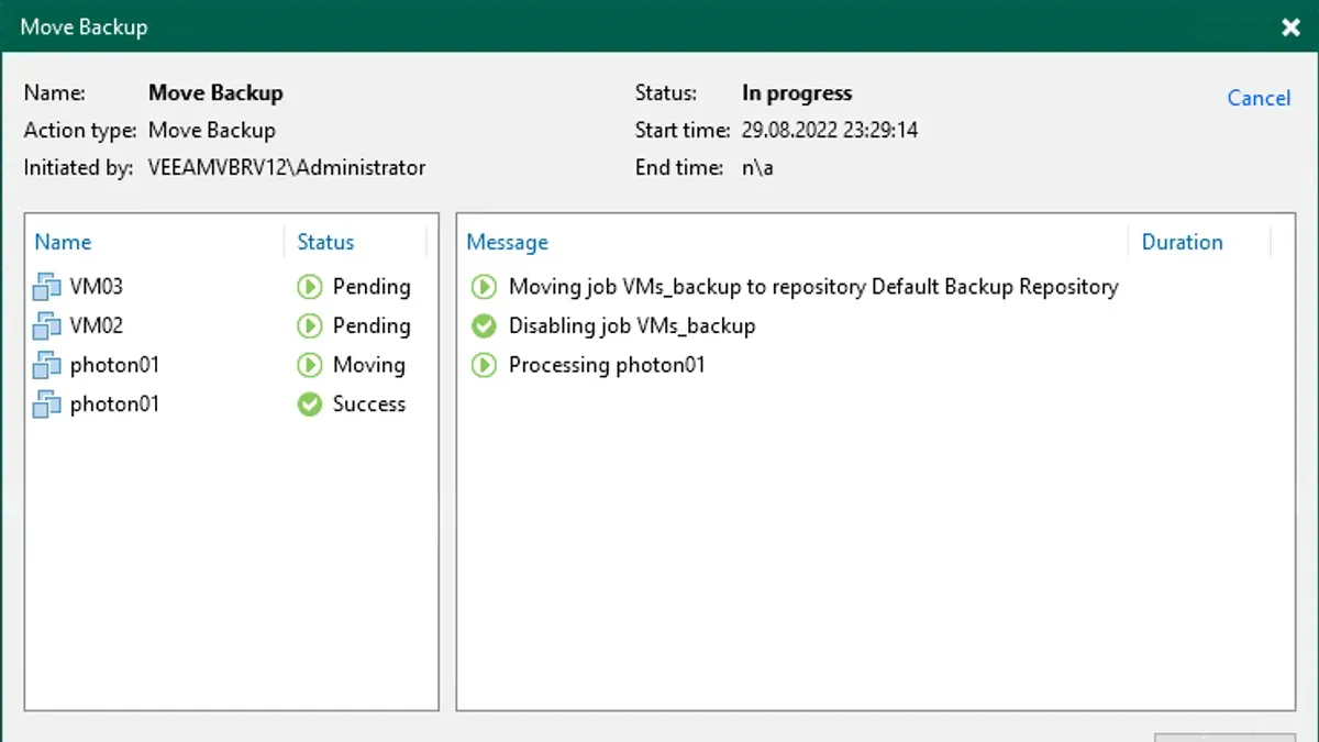 Verify Your Backups and Start a Test Backup – how to move backups to a new drive in Time Machine