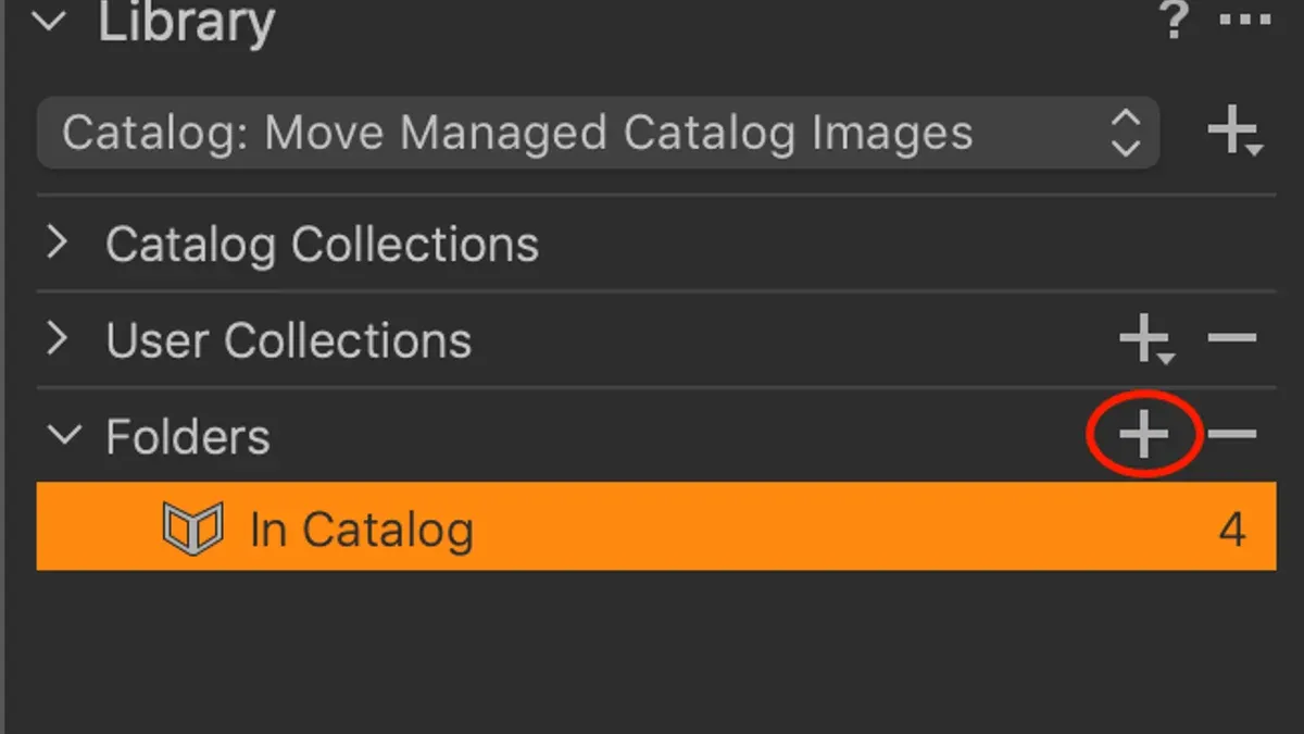 Manage linked folders and external drives after moving – how to move catalog to new Mac in Lightroom Classic on Mac