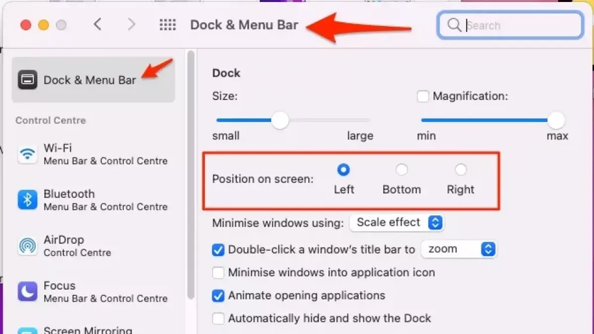 How to edit the Dock on MacBook: Customize size, magnification, and contents – how to move the Dock to the left on Mac