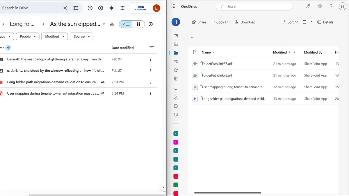Step-by-step checklist for migrating files and permissions – moving from Google Drive to Microsoft 365 checklist