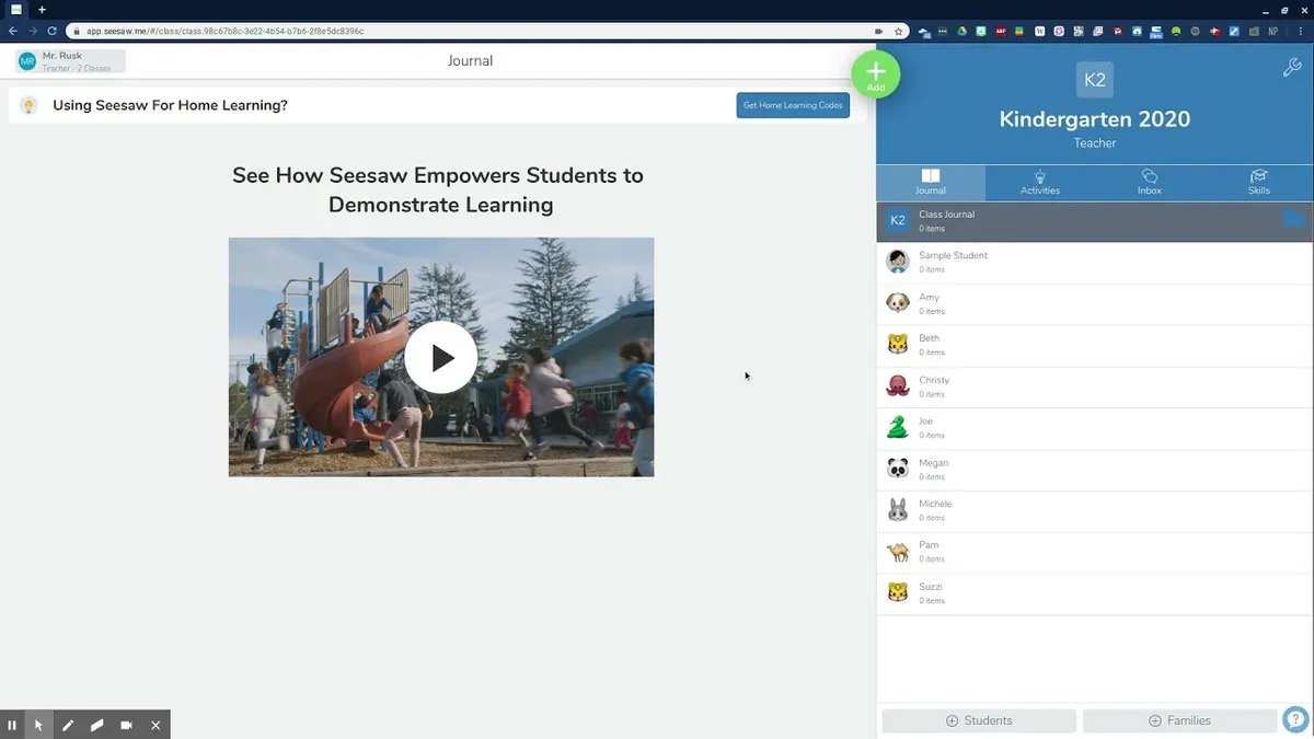How to add students and parents to Seesaw – moving from Seesaw to Remind checklist