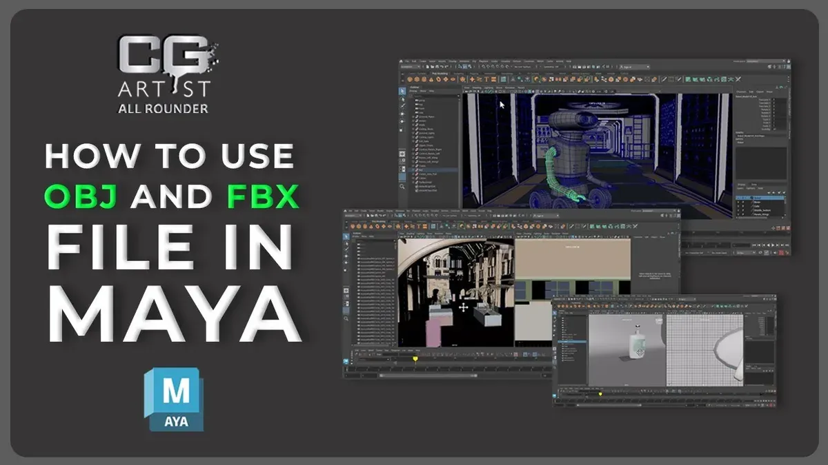 How to open.fbx file in Maya on Mac – how to open .fbx file on Mac