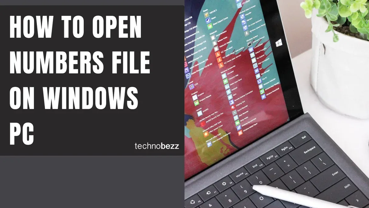 How to view a.numbers file on a PC without Apple Numbers – how to open .numbers file on Mac
