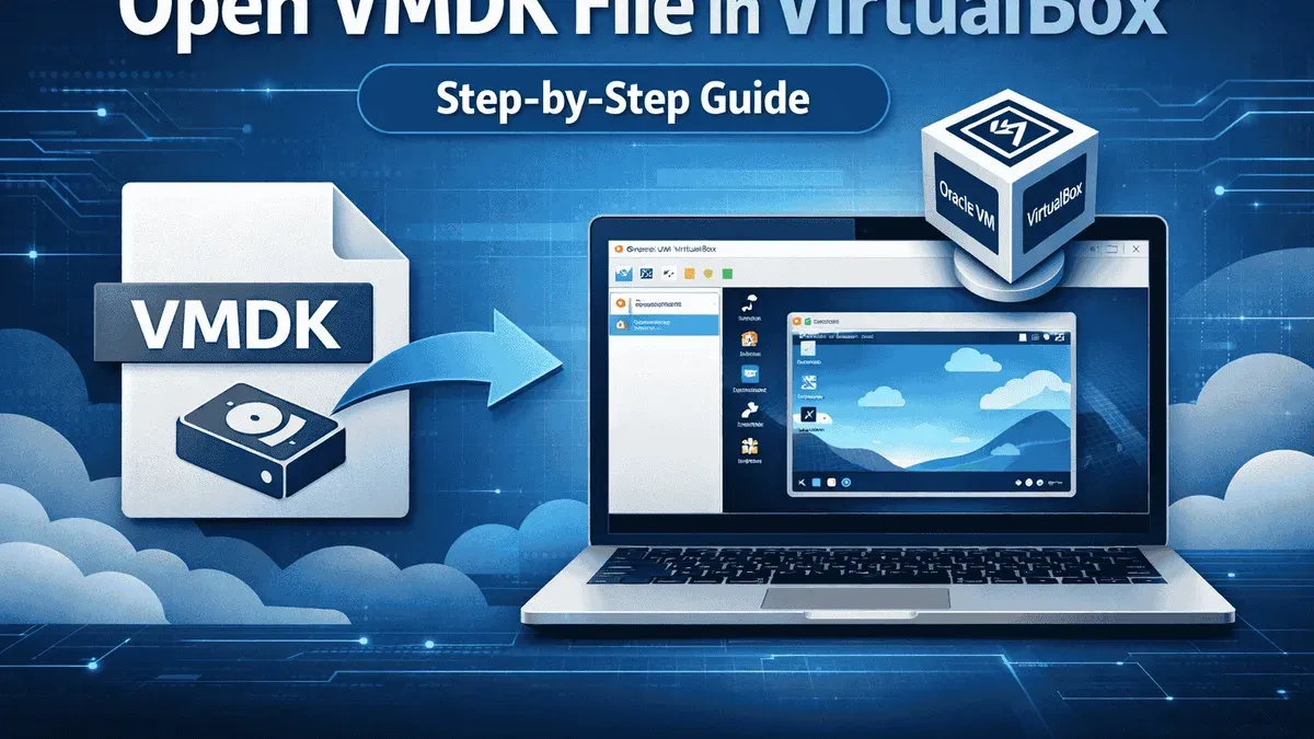 How to open a.vmdk file in VirtualBox on Mac – how to open .vmdk file on Mac