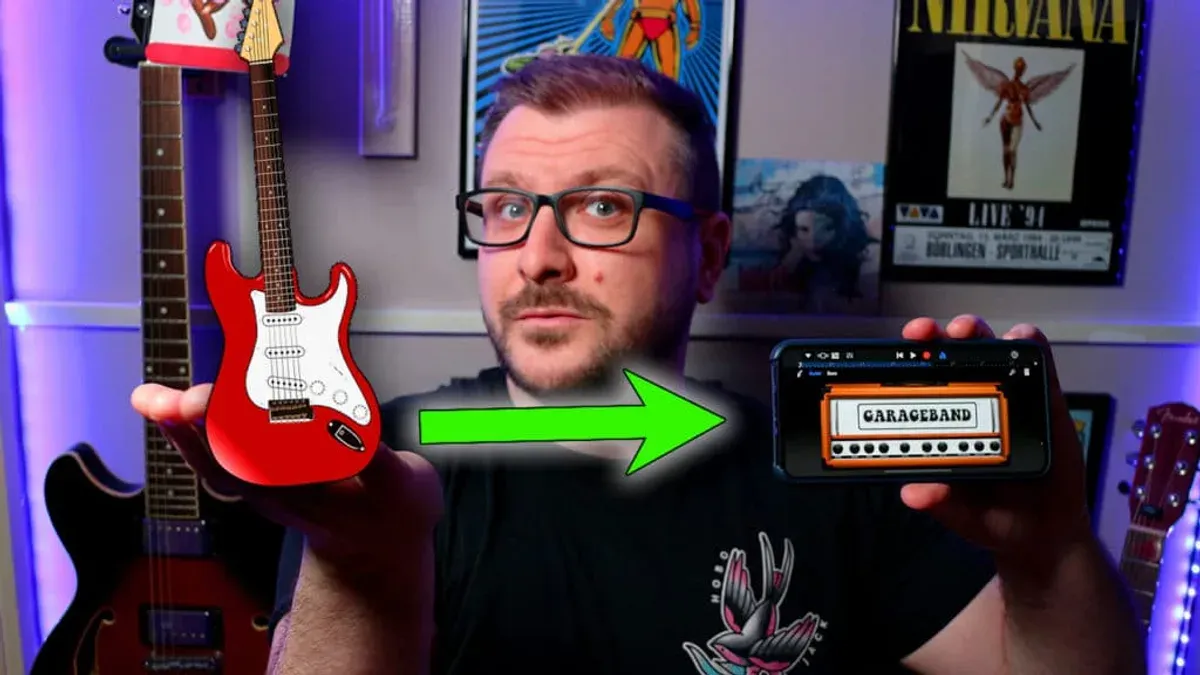 Connect your electric guitar to GarageBand on iPhone – how to record electric guitar in GarageBand