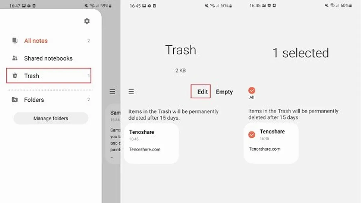 How to recover deleted notes on Android – how to recover deleted notes in Notes app
