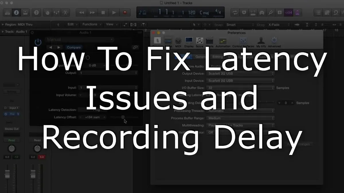 Troubleshooting common latency issues in Logic Pro – how to reduce recording latency in Logic Pro