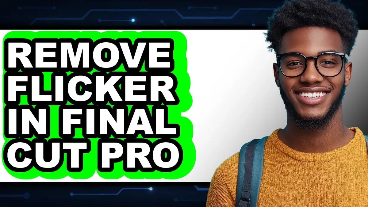 Apply manual frame-by-frame adjustments for stubborn flicker – how to remove flicker in Final Cut Pro