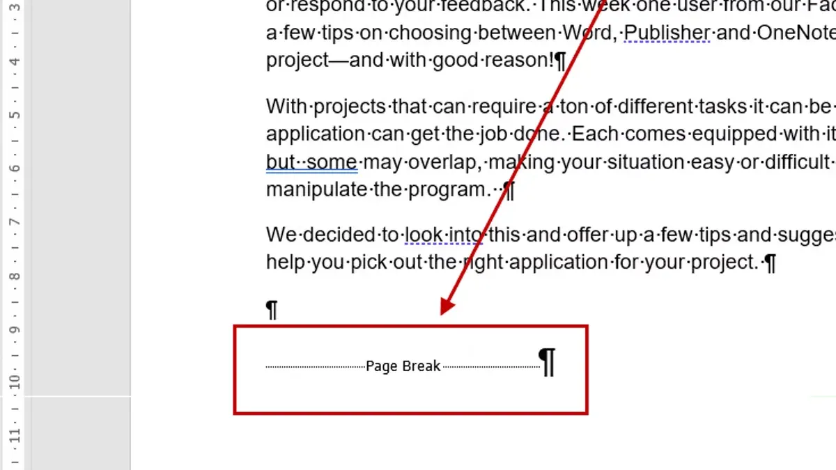 Troubleshoot common issues when removing page breaks – how to remove a page break in Microsoft Word on Mac
