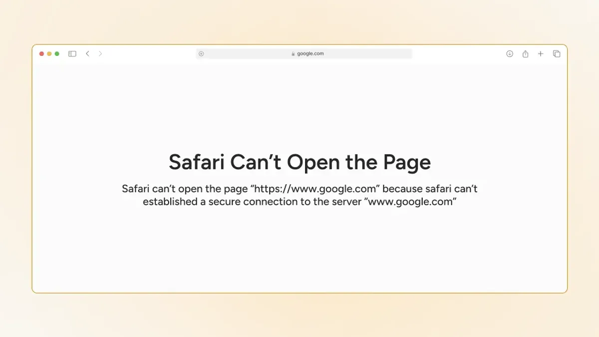 Update macOS and Safari to the Latest Version – Safari can't establish a secure connection on Mac fix