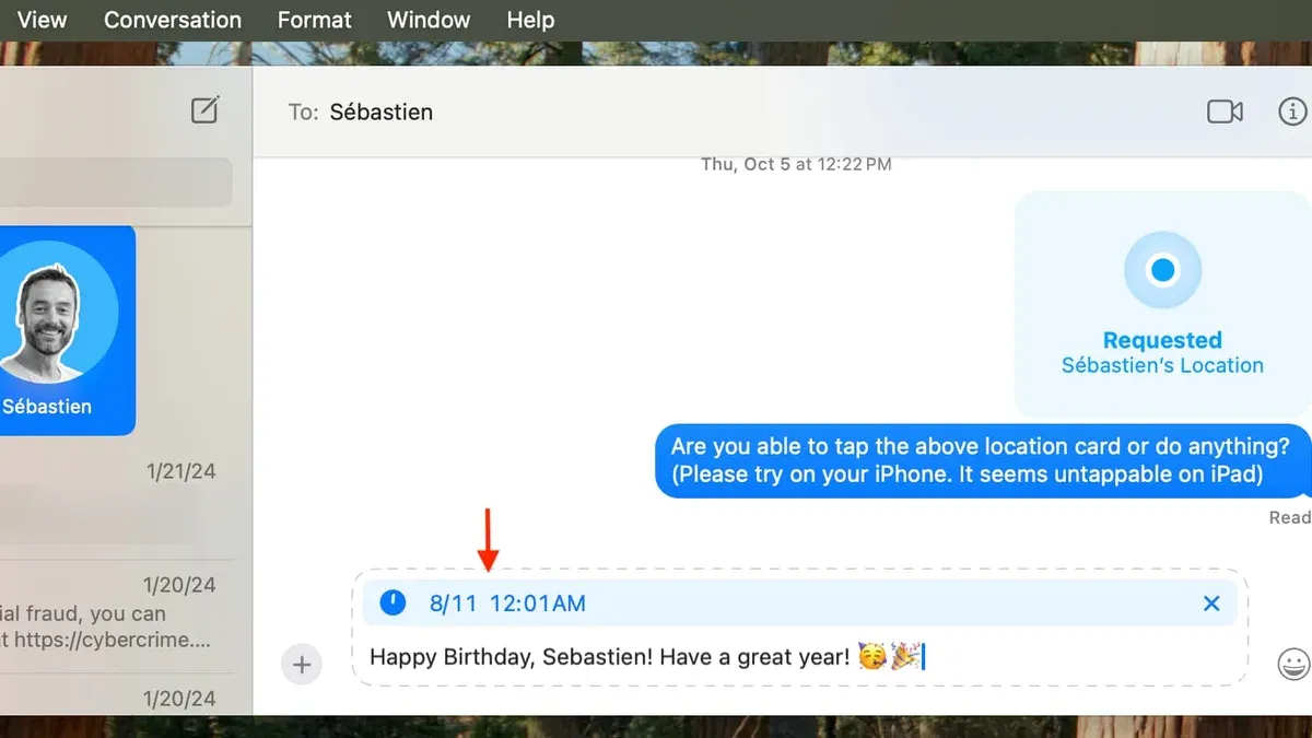 Best practices when scheduling messages on Mac – how to schedule a message in Messages on Mac