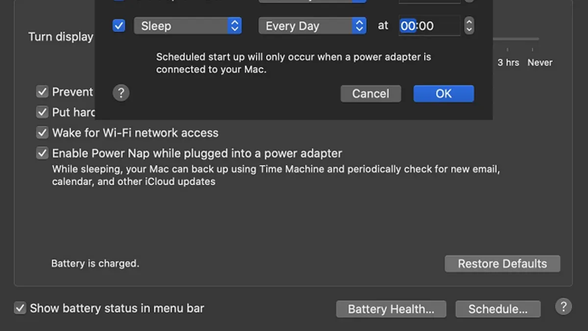 How to schedule your Mac to sleep and wake automatically – how to schedule sleep and wake on Mac