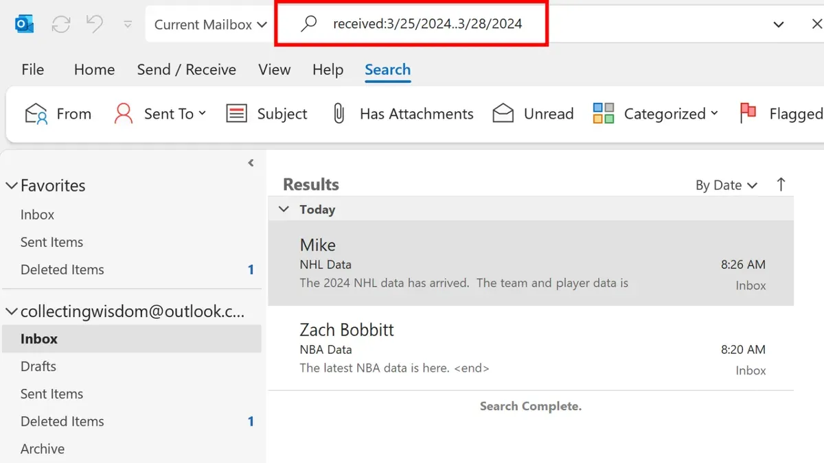 How to search emails by date in Outlook on Windows and Mac – how to search emails by date in Mail app