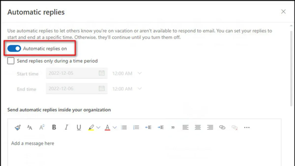 How to create email auto reply in the Outlook app – how to set up an auto reply in Mail app