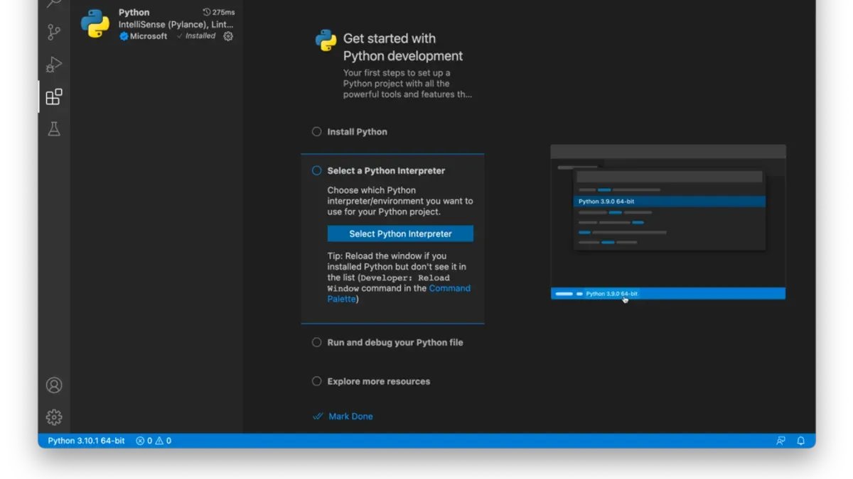 How to configure Python in VS Code for Mac-specific workflows – how to set up Python in VS Code on Mac