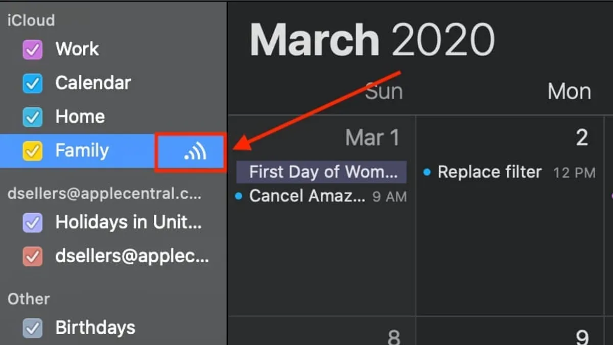 Share a calendar on your Mac using the Calendar app – how to share a calendar in Calendar app