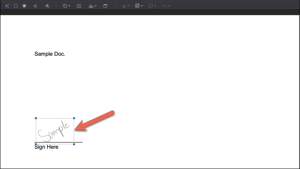 Send a PDF for signature using Preview – how to sign a PDF in Preview