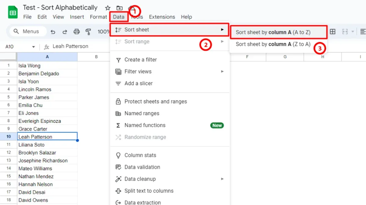 How to fix common issues when sorting alphabetically in Numbers – how to sort data alphabetically in Numbers