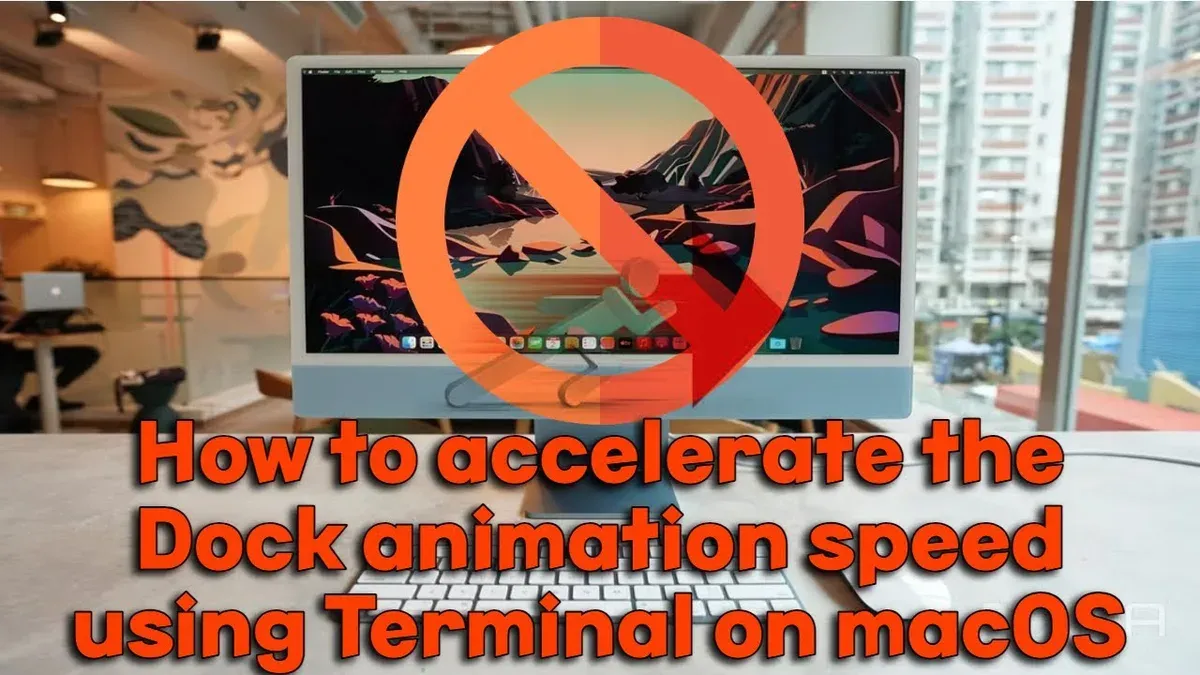 Step-by-step: Speeding up Dock animation with Terminal commands – how to speed up Dock animation in Mac Terminal