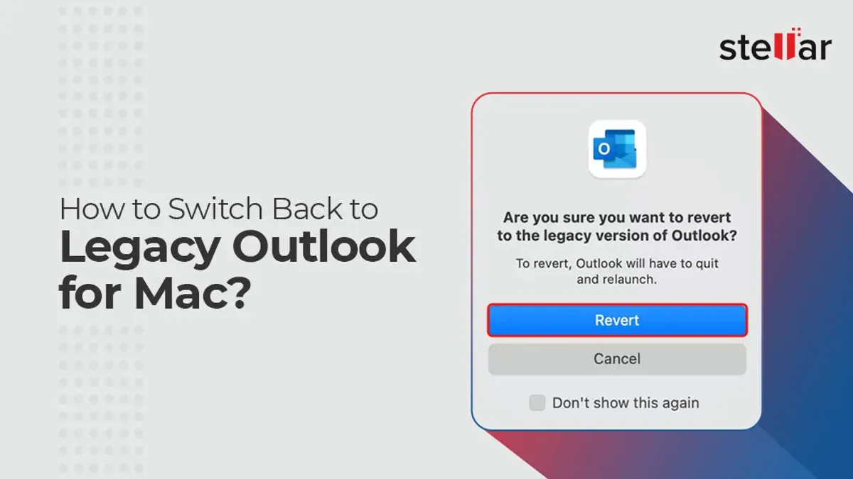 Adjust Performance and Appearance Settings in Legacy Outlook – how to switch back to legacy Outlook in Outlook on Mac