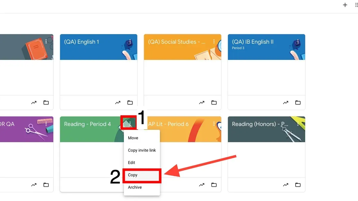 How to make a new Google Classroom and change your Google Classroom picture – switching from Google Classroom to Canvas