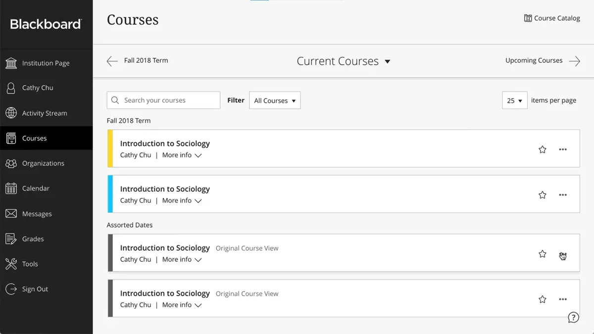 How to Edit Blackboard Courses and Customize Content – switching from Moodle to Blackboard