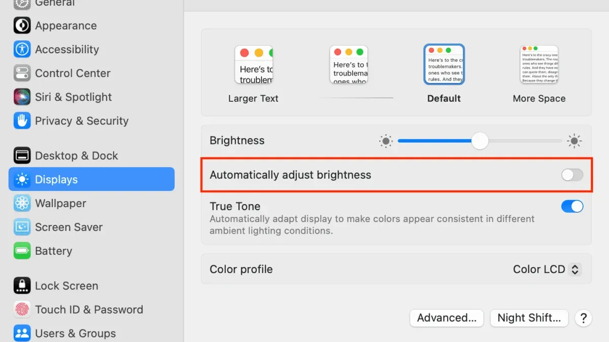 How to change brightness on Mac manually – how to turn off auto brightness on Mac