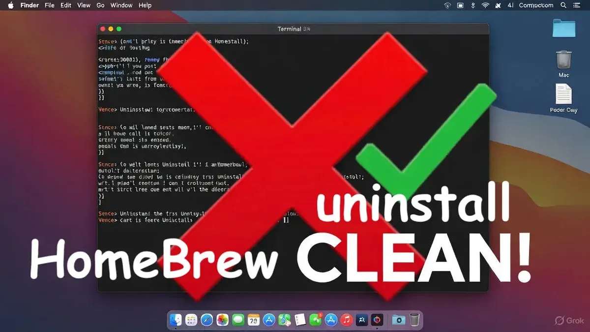 How to uninstall Homebrew and all packages manually – how to uninstall Homebrew in Mac Terminal