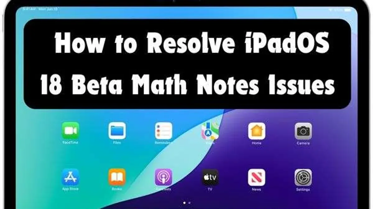 Troubleshooting common issues when taking math notes in the Notes app – how to use Math Notes in Notes app