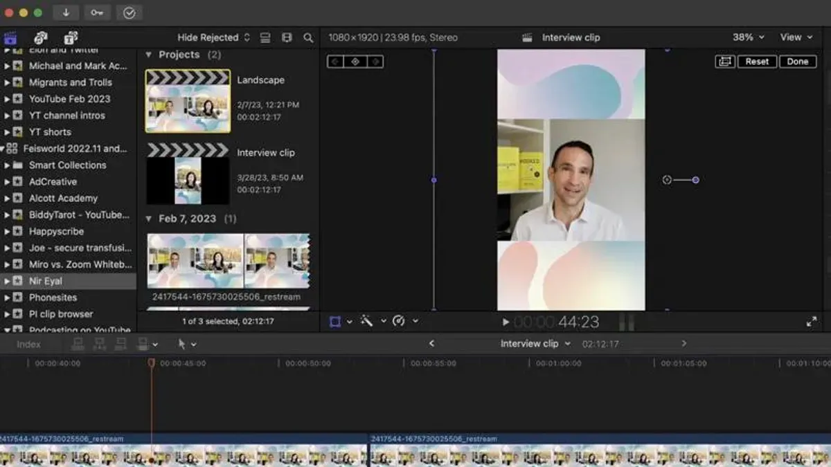 How to use Final Cut Pro to smart conform clips for different aspect ratios – how to use Smart Conform in Final Cut Pro