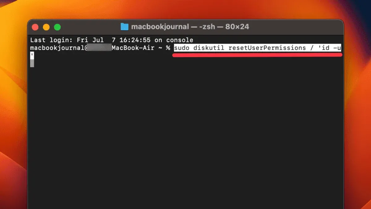 Troubleshooting common sudo issues on Mac Terminal – how to use sudo safely in Mac Terminal
