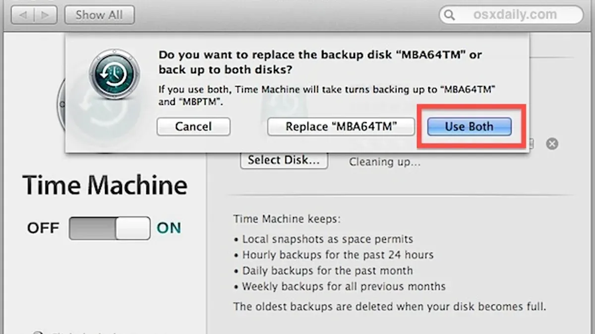 How to copy Time Machine backup to another disk safely – how to use two backup drives in Time Machine