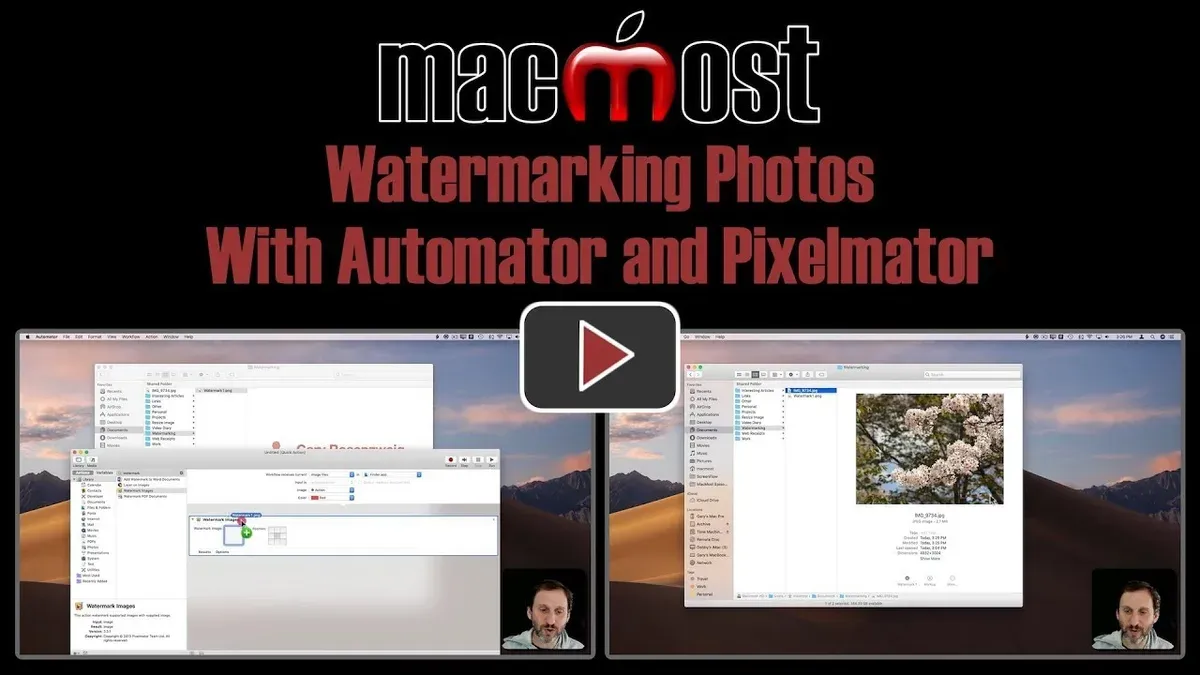 Compare Automator watermarking with other methods – how to watermark images in Automator