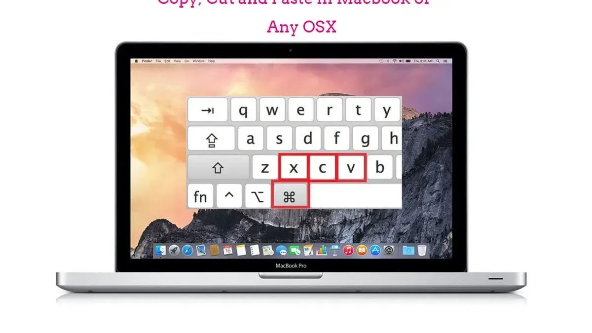User copying and pasting on MacBook Pro M1 Pro with keyboard shortcuts