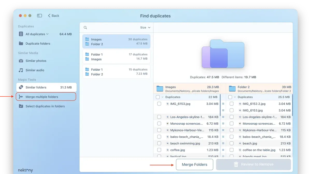 How to merge two folders in Finder on macOS safely displayed on MacBook screen