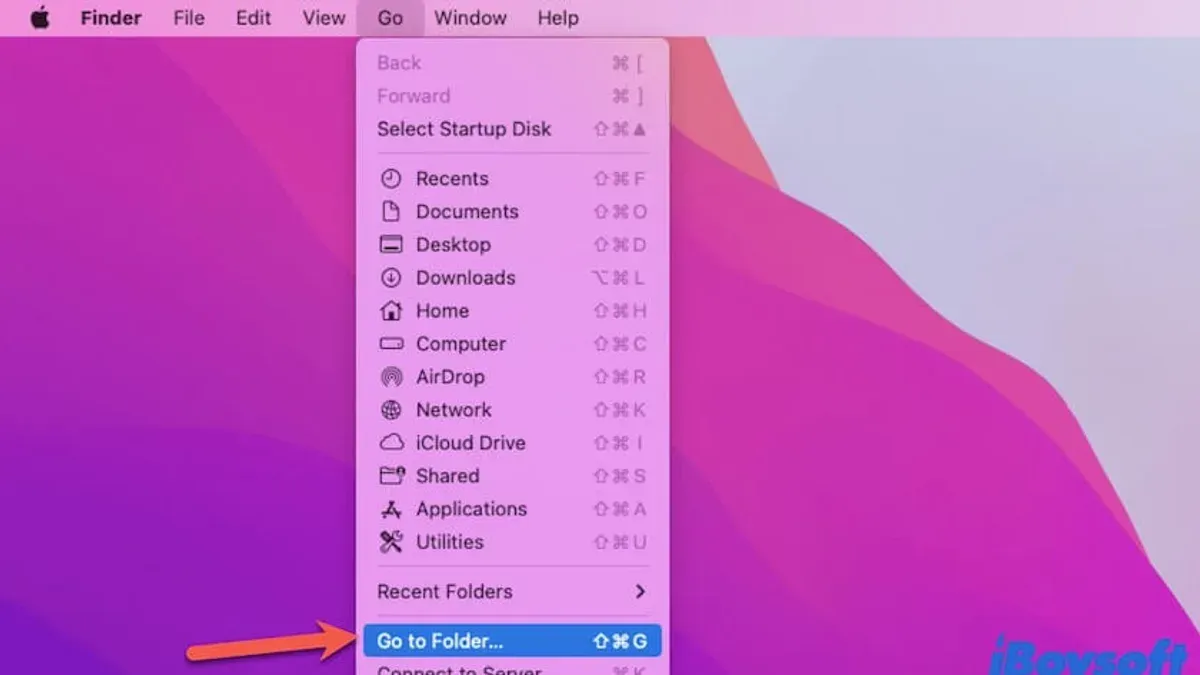 MacBook displaying Finder open in a specific folder on macOS desktop