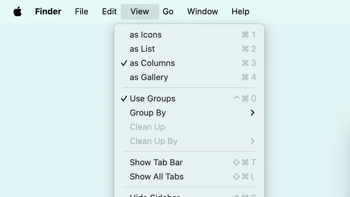 Finder window with the path bar shown for precise file navigation on macOS